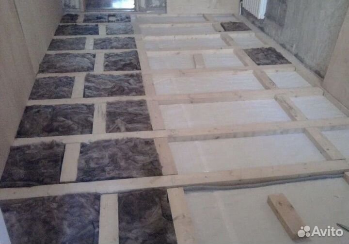 Ремонт полов замена пола