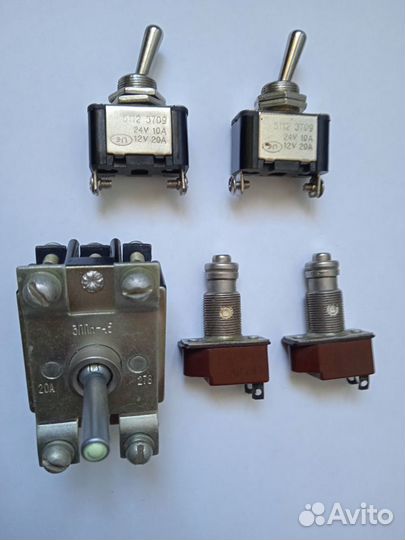 Тумблера, переключатели СССР