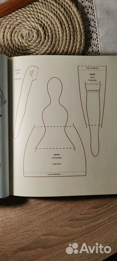 Модный гардероб для текстильной куклы Тильда