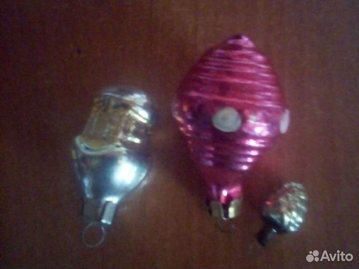 Елочные игрушки СССР