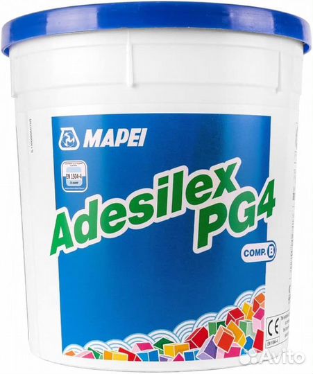 Двухкомпонентный клей для бетона и металла