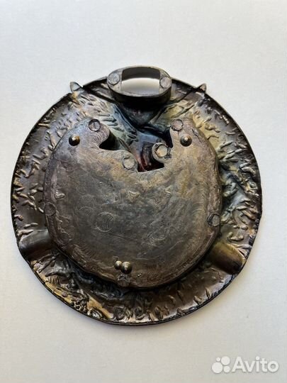 Коллекционная медная пепельница, White House