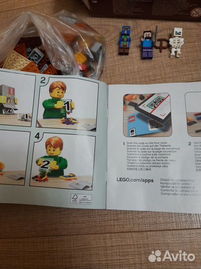 Конструктор lego Minecraft 21167