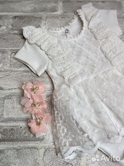 Боди для девочки нарядное