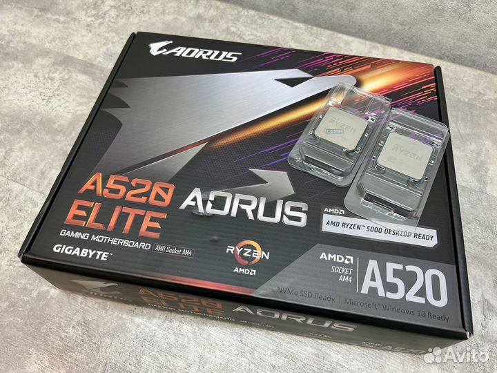 Игровой комплект A520 Elite + Ryzen 5 / 7