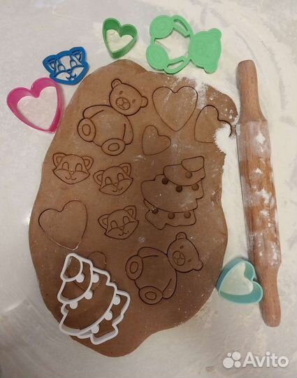 Имбирно медовое тесто