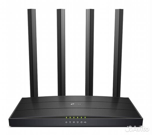 Wi-Fi роутер TP-Link Archer C6U, черный