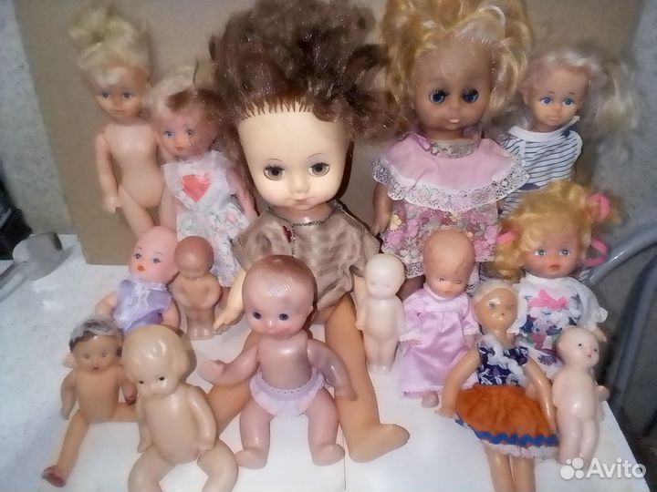 Куклы пупсы СССР и ГДР