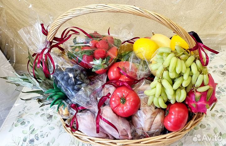 Подарочная фермерская корзина Дари Красиво