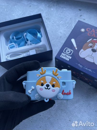 Детский фотоаппарат 2 камеры и игры