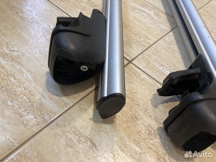 Поперечины пара на рейлинги Skoda Kodiaq