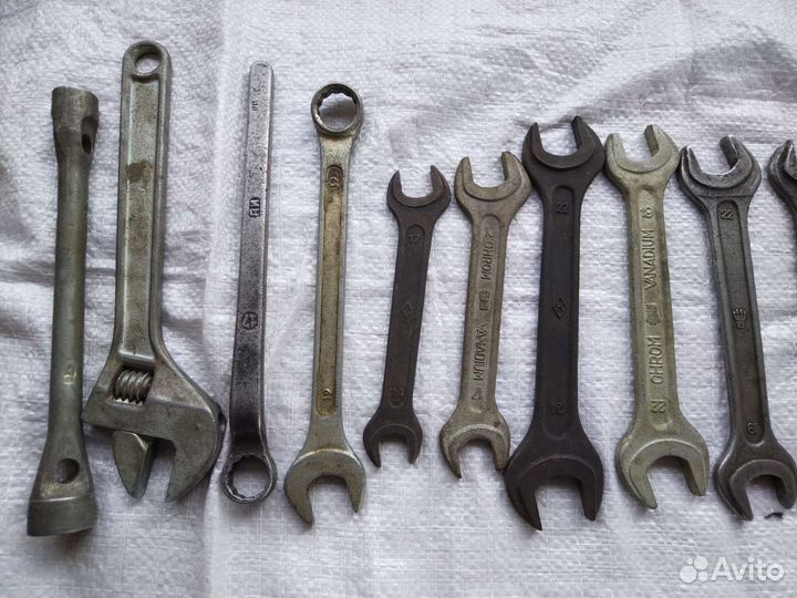 Гаечные ключи СССР в ассортименте