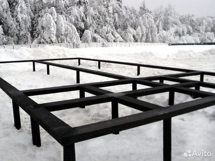 Винтовые сваи под ключ установка