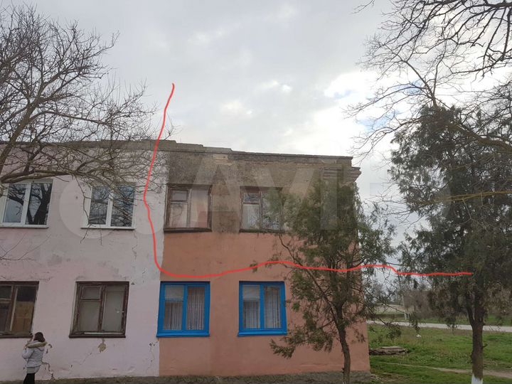 3-к. квартира, 44,8 м², 2/2 эт.