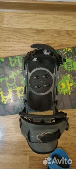 Комлект Сноуборд+крепление+ботинки