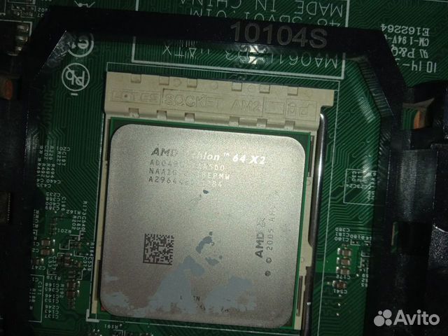 Комплект материнская плата am2 процессор память
