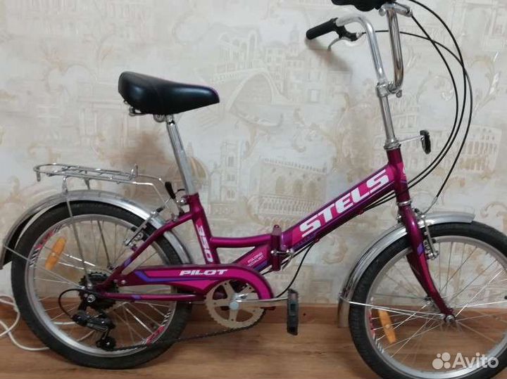 Велосипед stels складной