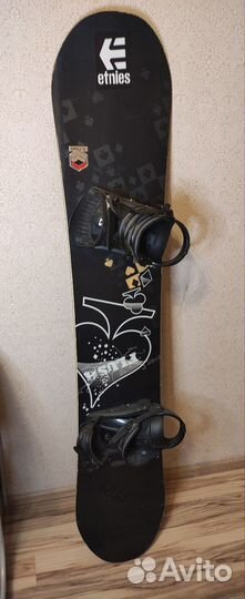 Сноуборд+крепления+ ботинки 43.5 в подарок