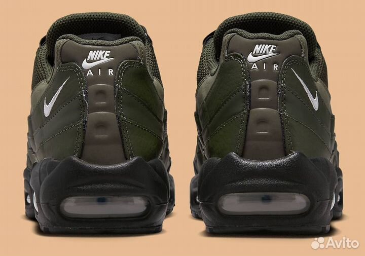 Кроссовки nike air max 95 green soldier