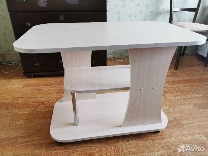 Стол журнальный тип 2 Дуб молочный