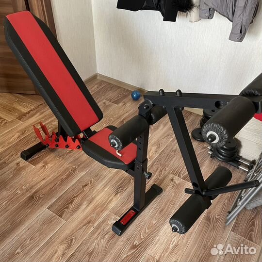 Скамья для жима Orion Sportlim + Керл для ног