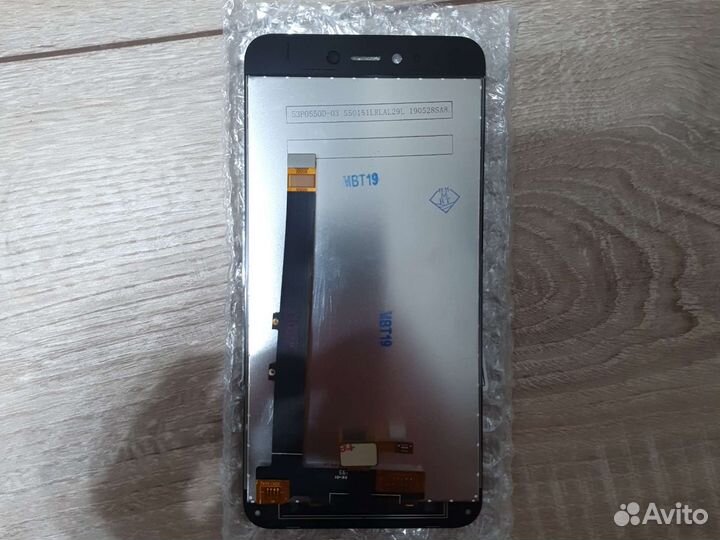 Дисплей Xiaomi Redmi Note 5A чёрный с тачскрином