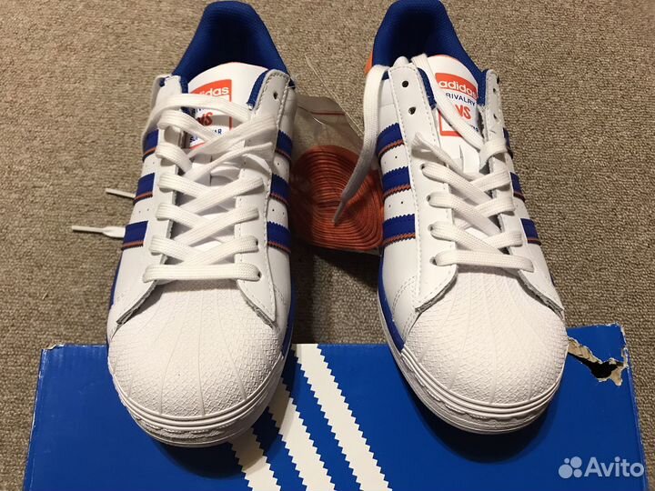 Кеды adidas Superstar vs. Rivalry Bold Blue