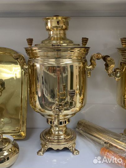 Самовар на дровах 5 - 7 литров Тульский