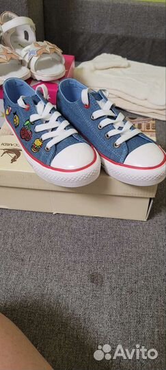 Кеды для девочки новые