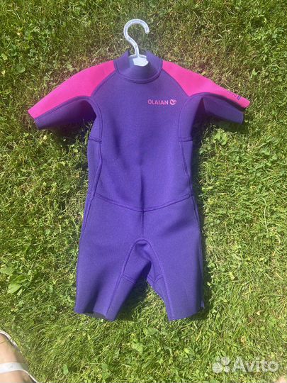 Гидрокостюм детский короткий декатлон 98-104