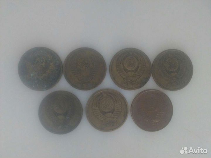 Монеты 5 копеек СССР