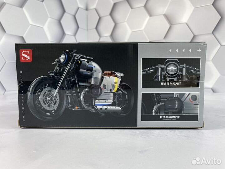 Конструктор Мотоцикл Harley-Davidson Softail