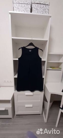 Сарафан школьный синий 152