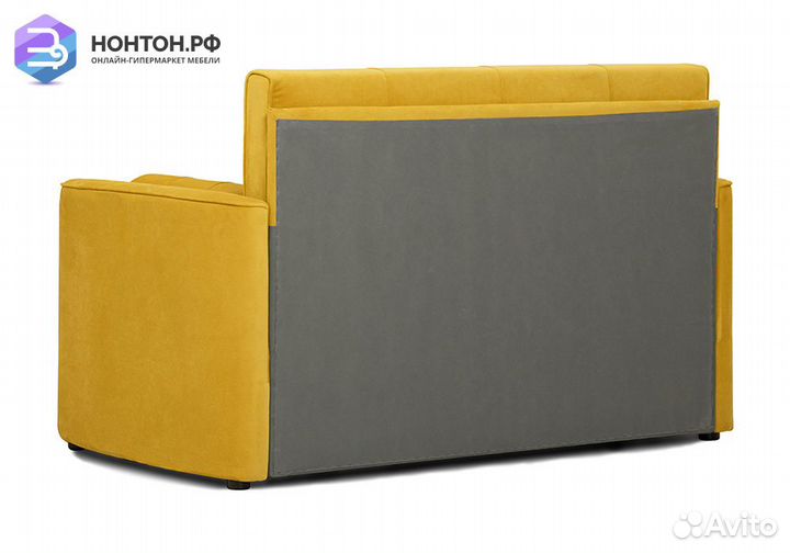 Диван выкатной Мелани желтый