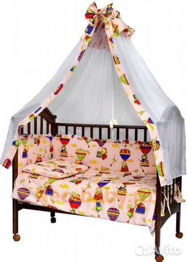 Детское постельное белье в детскую кроватку