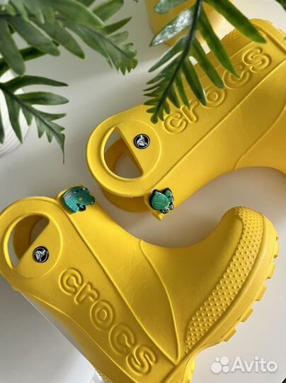 Резиновые сапоги crocs c9