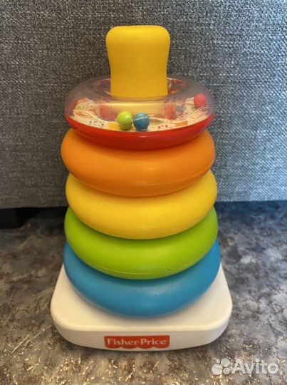 Пирамидка детская fisher price