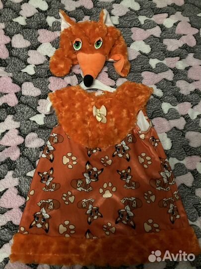 Новогодний костюм Лисички для девочки