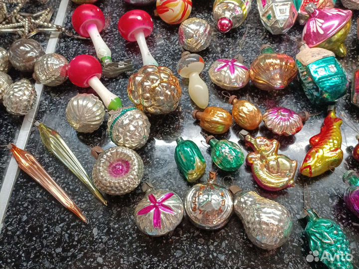 Ёлочные игрушки СССР