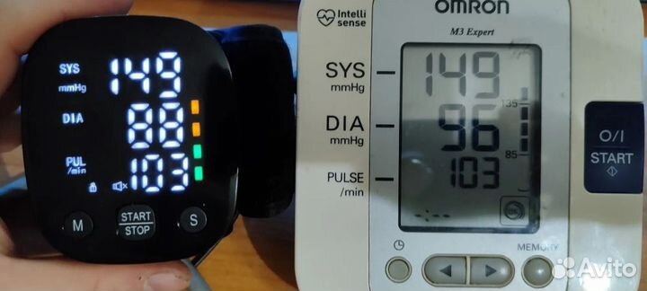 Тонометр на запястье новый