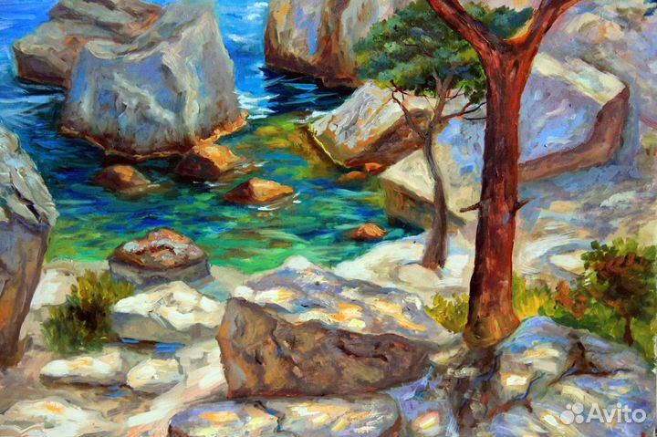 Картина морской Пейзаж