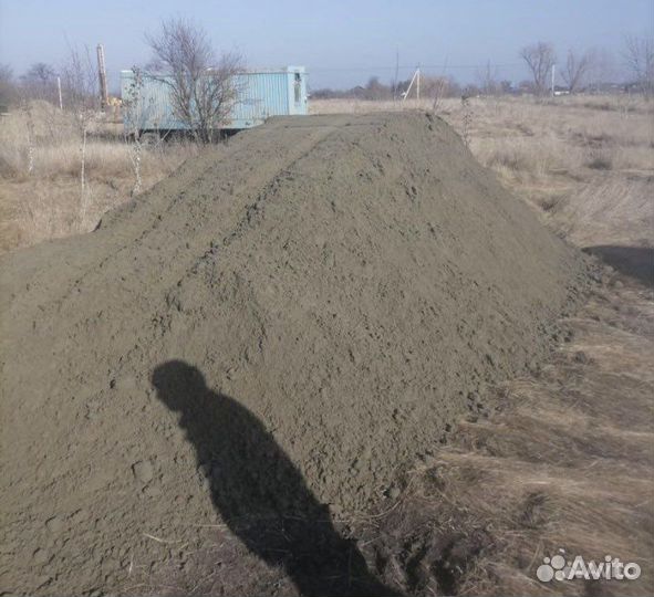 Доставка чернозем, песок, отсев, щебень