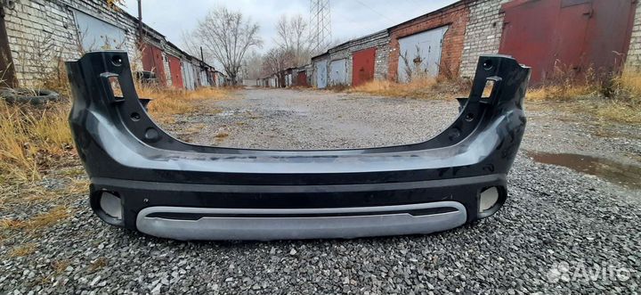 Задний бампер на mitsubishi outlander 3