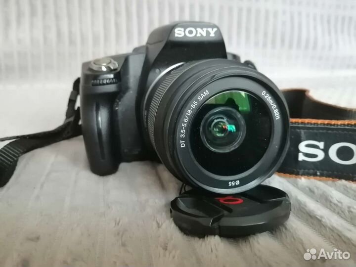 Зеркальный фотоаппарат sony alpha 390