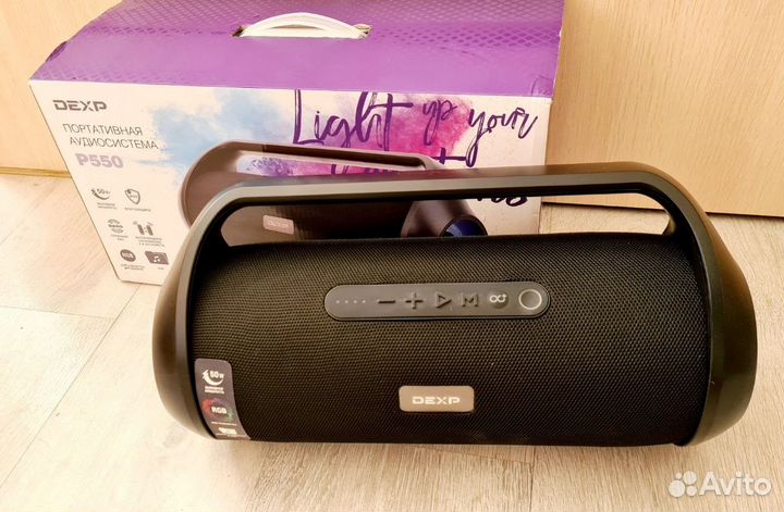 Колонка с Bluetooth мощный звук 50 Вт новая
