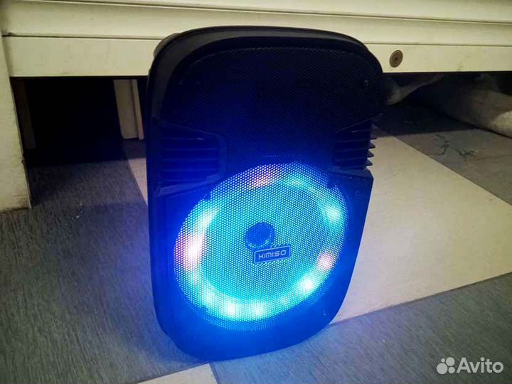 Колонка С Микрофоном Караоке + Радио + Флешка + SD