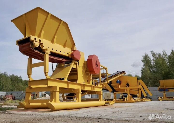 Дробильно-сортировочный комплекс дск-80М,дробилка