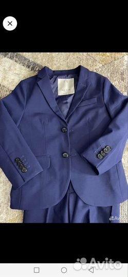 Костюм zara 110 для мальчика, кожаная куртка