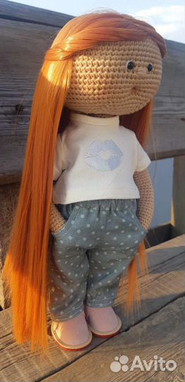 Интерьерная кукла ручной работы