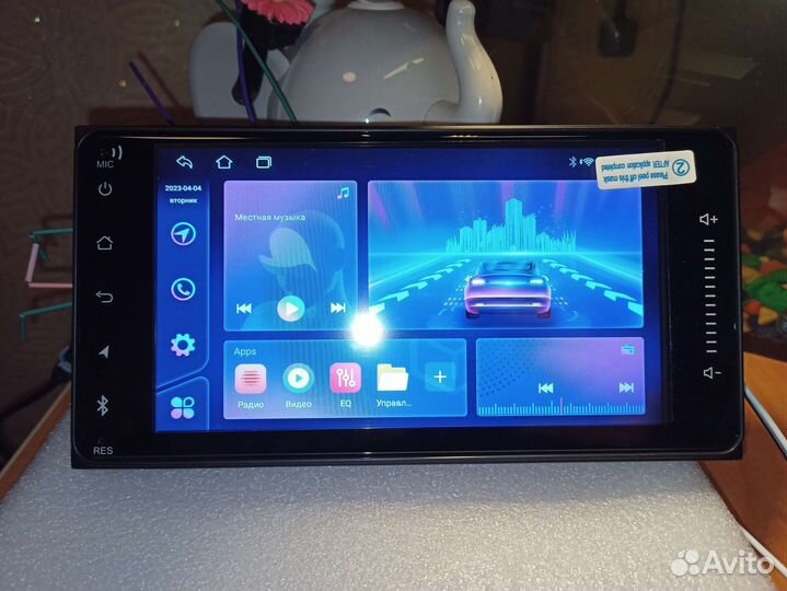 Магнитола toyota 2 din 1+32G/IPS